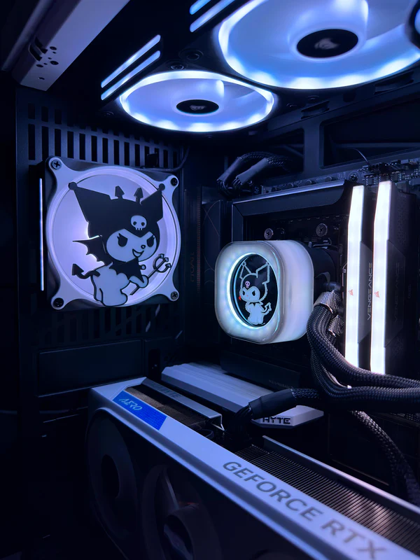 Grille De Ventilateur Kuromi Hello Kitty